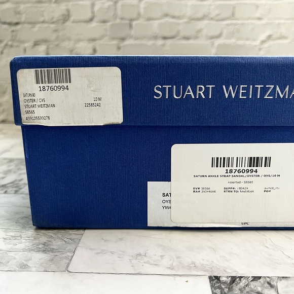 NEW Stuart Weitzman Saturn Ankle Strap Sandals - Picture 9 of 11